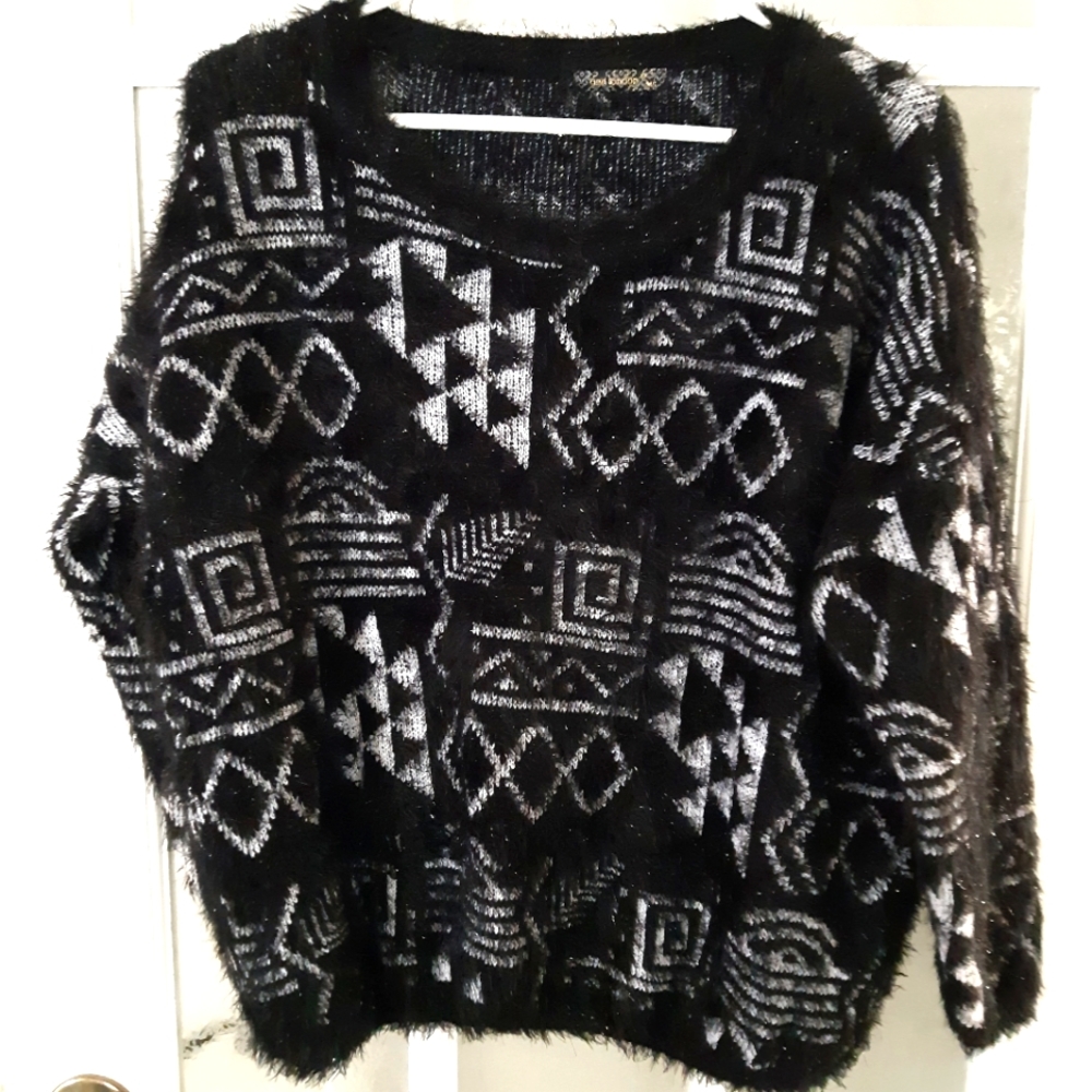 Vintage fuzzy sweater